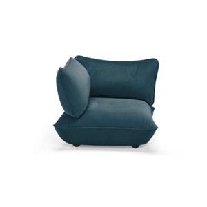 Fatboy sumo corner seat velvet recycled petrol