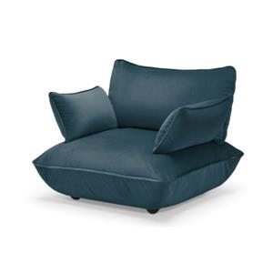 Fatboy sumo loveseat velvet recycled petrol