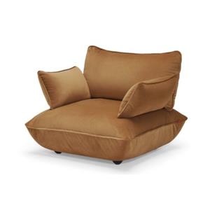 Fatboy sumo loveseat velvet recycled almond