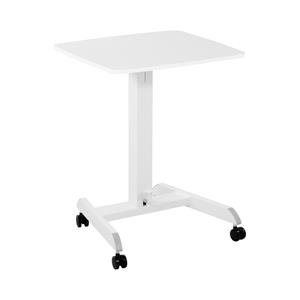 Laptoptafel - 60 x 52 cm - 4 wielen - Hoogte: 760-1,130 mm