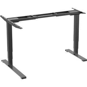 Zit-sta-bureauframe Elektrisch in hoogte verstelbaar Hoogte: 620 tot 1280 mm (b x d) 1700 mm x 900 mm Zwart SP-SDF-510 SP-9414652