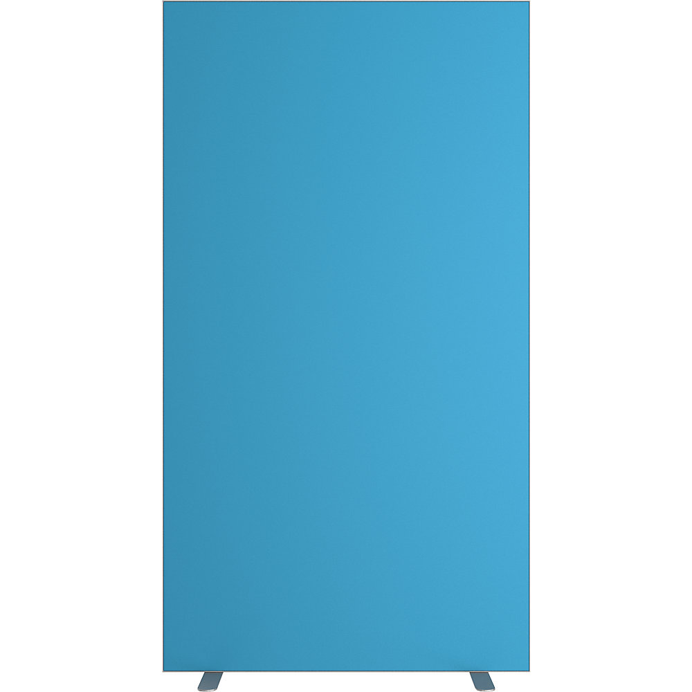 EasyScreen Scheidingswand , h x d = 1740 x 390 mm, blauw, breedte 940 mm