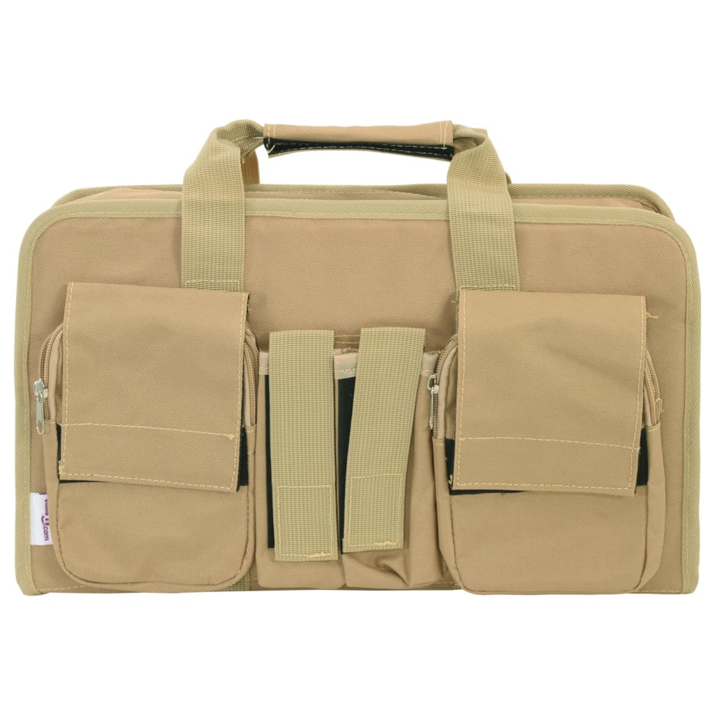vidaXL Pistooltas 40x24x10 cm oxford stof kakikleurig