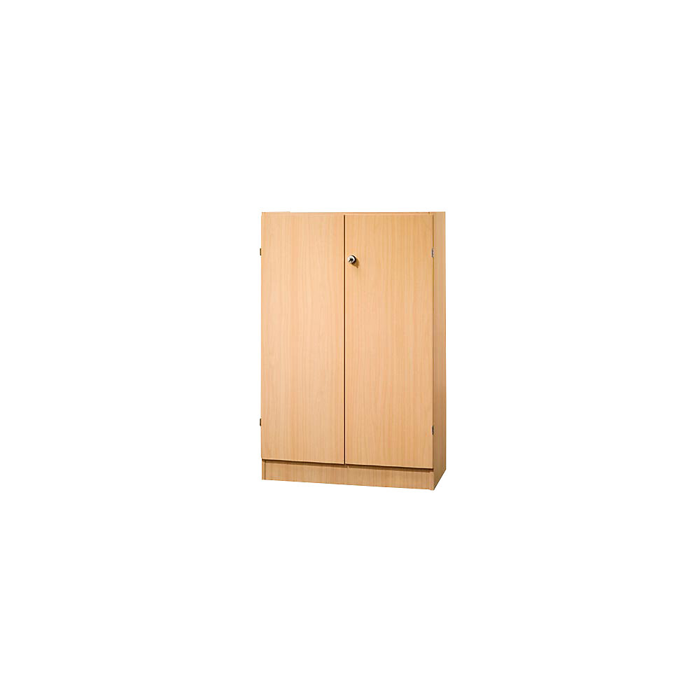 Dossierkast, 2 legborden, h x b x d = 1270 x 800 x 420 mm, beukenhoutdecor