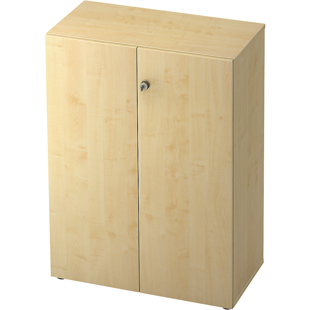 Eurokraft pro Dossierkast, vleugeldeuren, 2 legborden, ahornhoutdecor / ahornhoutdecor