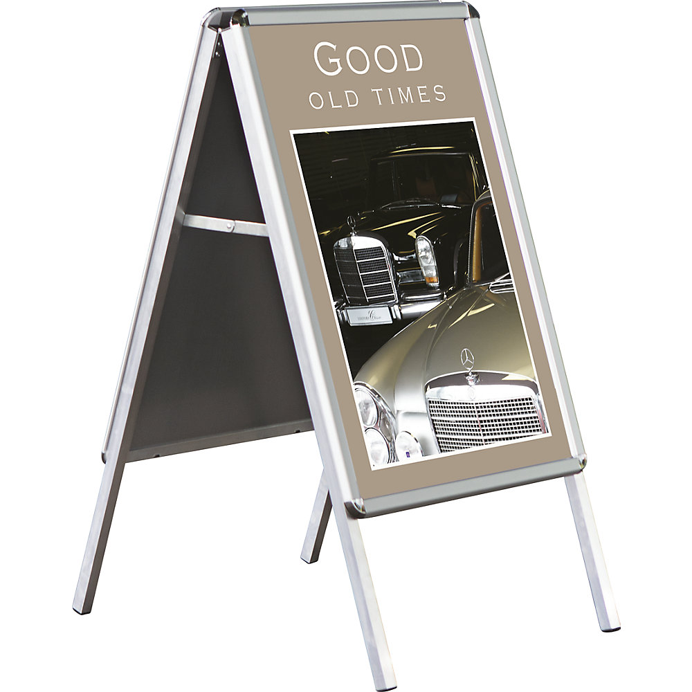 Inklapbare reclamestandaard OUTDOOR, h x b x d = 1120 x 639 x 744 mm, vanaf 3 st.