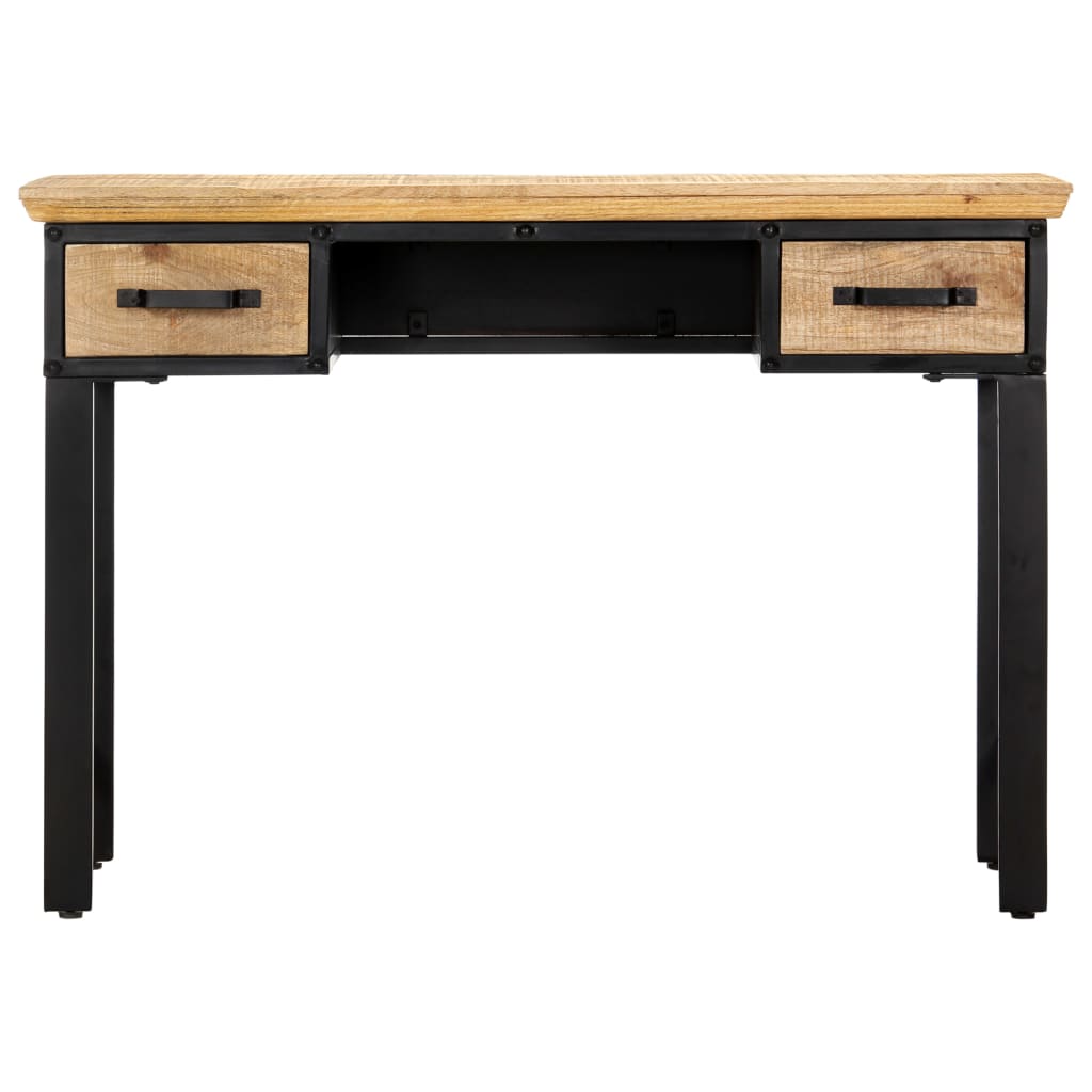 vidaXL Schrijftafel 110x50x76 cm massief mangohout