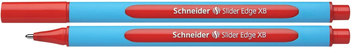 Schneider balpen Slider Edge, extra breed, rood