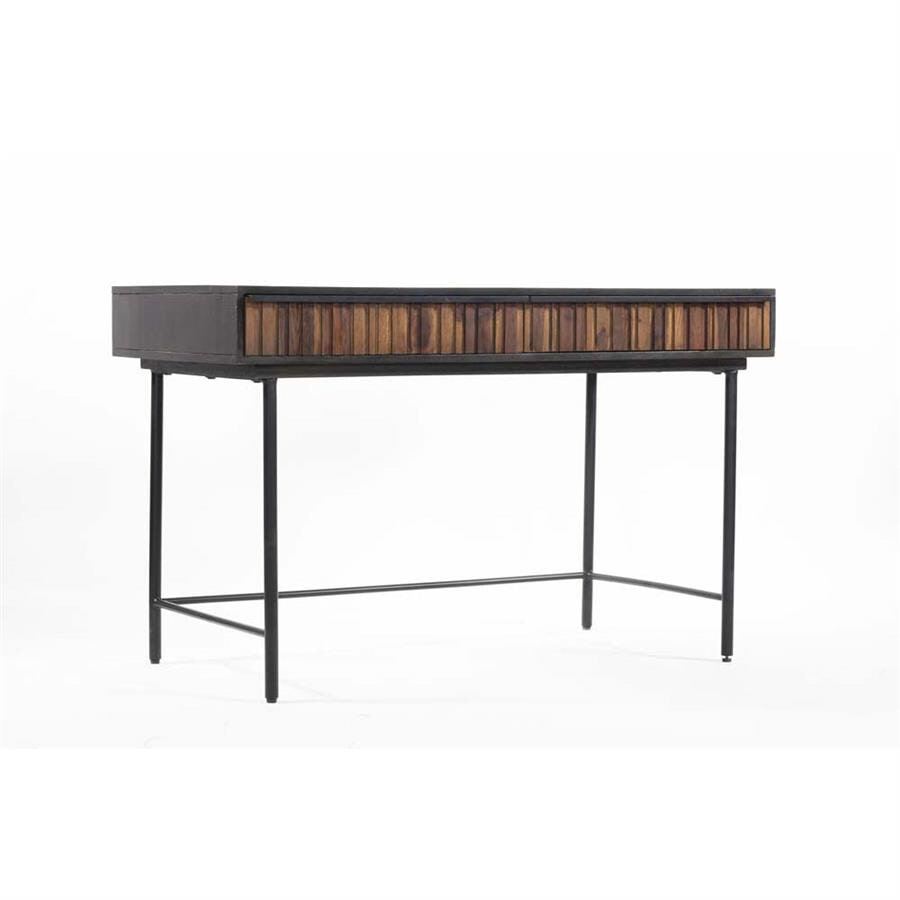 Tower Living Bureau Dimaro Sheesham- en mangohout, 120 x 60cm - Bruin