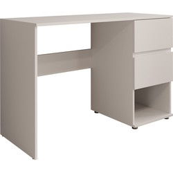 Meubella Bureau Brussel - Wit - 115 cm