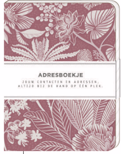 Inter-Stat Adresboekje Tropical Pink