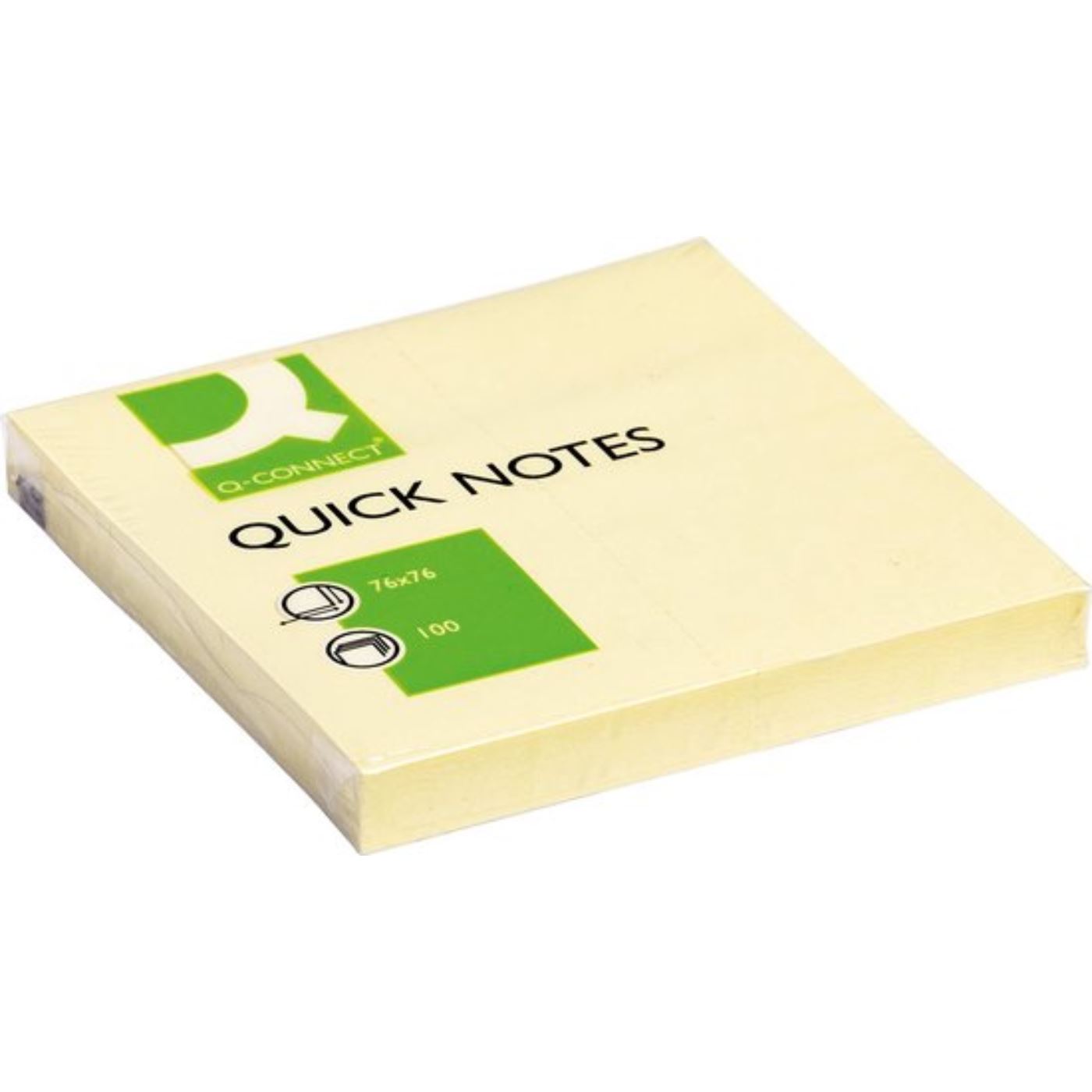 Merkloos Q-Connect Quick notes 76x76mm 12-pack