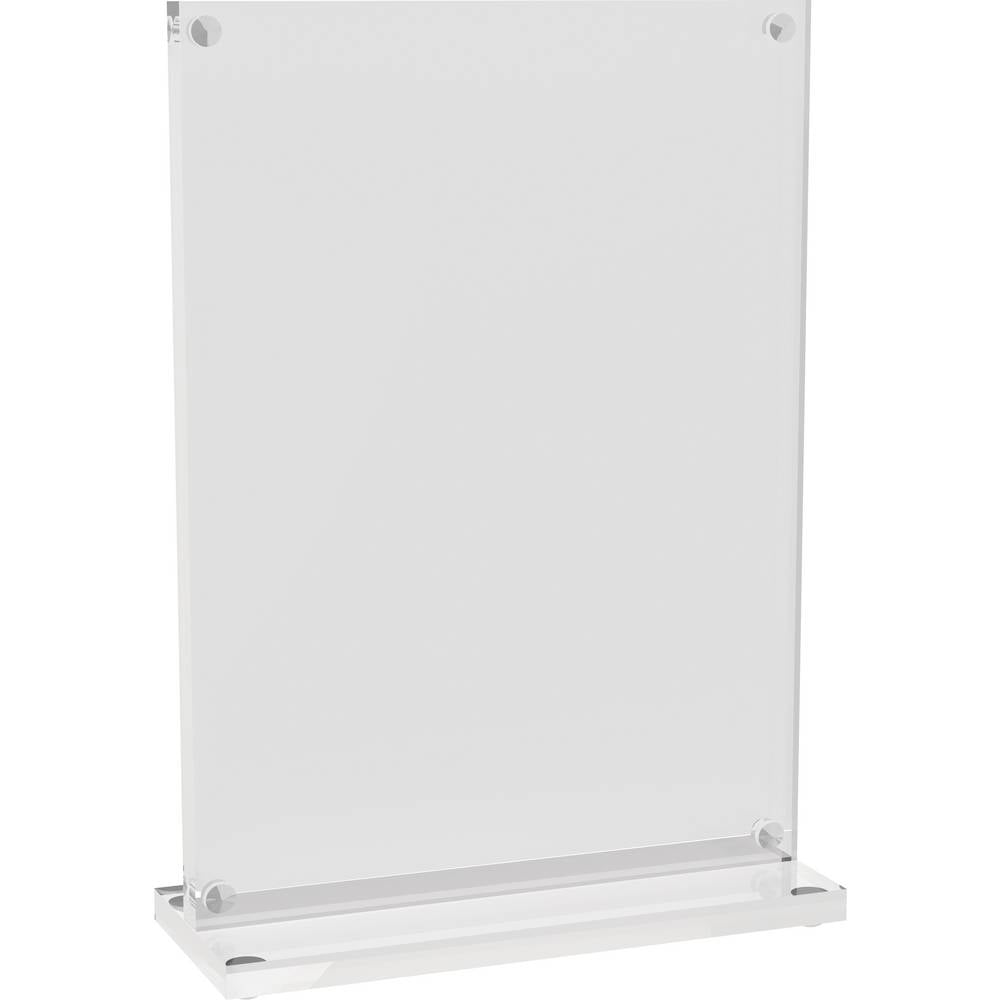 Maul 1948005 vision Tafelstatief T-vorm Voor papierformaat: DIN A6 Transparant 1 stuk(s)