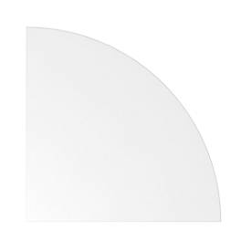 Hjh OFFICE PRO Xbe91 G, Melamine-gecoate spaanplaat, Wit / grafiet