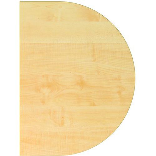 Hjh OFFICE PRO La60 C, Melamine-gecoate spaanplaat, Esdoorn / Chroom