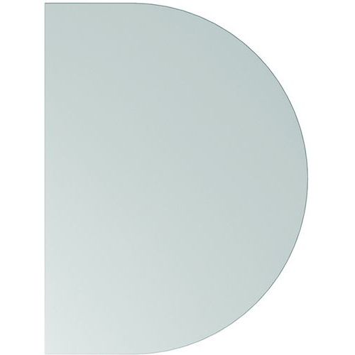 Hjh OFFICE PRO La60 G, Melamine-gecoate spaanplaat, Eik