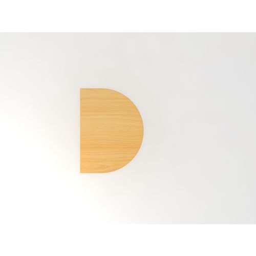 Hjh OFFICE PRO Ja60, Melamine-gecoate spaanplaat, Beuken