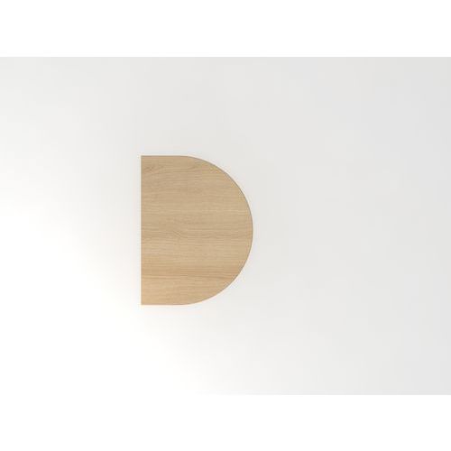 Hjh OFFICE PRO Ha60, Melamine-gecoate spaanplaat, Eik