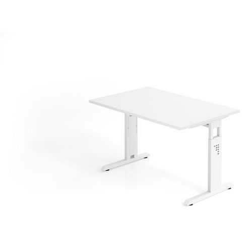 Hjh OFFICE PRO Mega 12 W, Melamine-gecoate spaanplaat, Wit