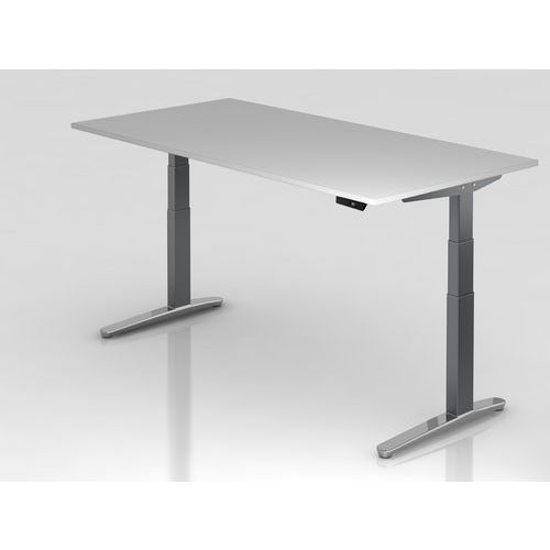Hjh OFFICE PRO Xbhm 2E GC, Melamine-gecoate spaanplaat, Grijs