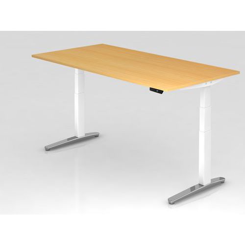 Hjh OFFICE PRO Xbhm 2E WC, Melamine-gecoate spaanplaat, Beuken