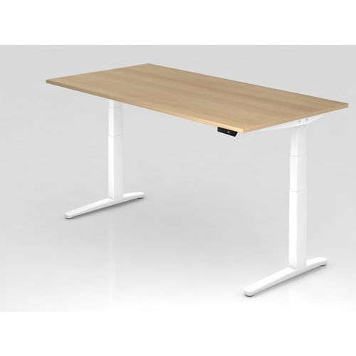 Hjh OFFICE PRO Xbhm 2E WW, Melamine-gecoate spaanplaat, Eik