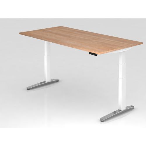 Hjh OFFICE PRO Xbhm 2E WC, Melamine-gecoate spaanplaat, Walnoot