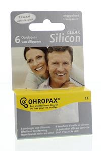 Ohropax Silicon Clear Oordopjes