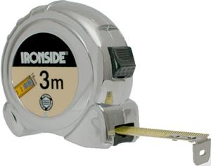 Ironside Rolbandmaat chroom economy 3 meter x 16mm