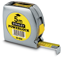 Stanley Rolbandmaat powerlock boveninkijkvenster 5 meter x 19mm 0-33-933