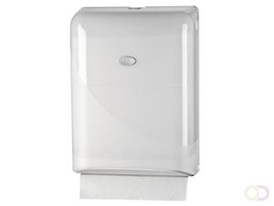 Europroduct Pearl White Handdoekdispenser Interfold / Z Vouw Wit