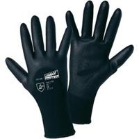 Worky 1152 MICRO black fijngebreide handschoen 100 % Nylon met PU coating Maat 7