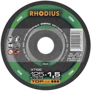 Doorslijpschijf XT66 Rhodius 204623 Diameter 180 mm 1 stuks