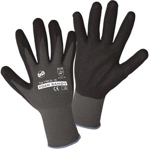 Leipold + Döhle L+D FOAM SANDY Nylon Arbeitshandschuh Größe (Handschuhe): 10, XL EN 388:2016 CAT II 1 P