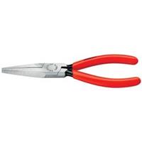 Langbeckzange L.160mm lang flach pol. m.Ku.-Überzug KNIPEX DIN/ISO5745