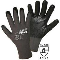 Handschuhe FOAM BLACK grau / schwarz, VE 12 Paar Größe 7 (S)