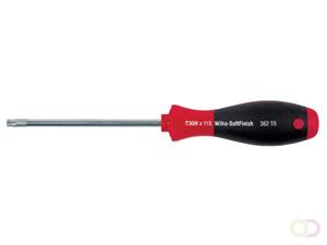 Wiha Schroevendraaier SoftFinish TORX®Â TamperÂ ResistantÂ (metÂ boring) met ronde schacht (01304) T27H x 115 mm