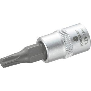 toolcraft T27 T-Profil Steckschlüssel-Bit-Einsatz T 27 1/4  (6.3 mm)