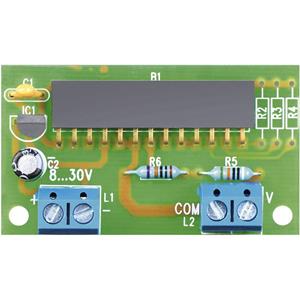 Voltcraft meetbereikadapter voor panelmeter 70004, 20 V (10 mV - 19,99 V)