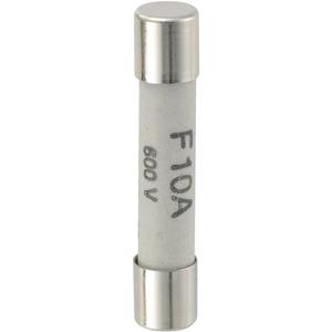 Voltcraft Ersatzsicherung (Ø x L) 6.3mm x 32mm 10A 600V Flink -F- Inhalt 1St.