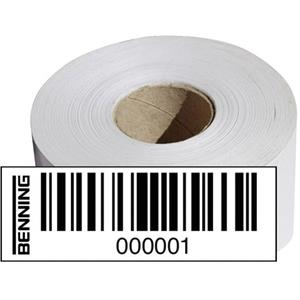 Benning Barcode-etiketten (nr. 0001-1000), Geschikt voor ST750, ST750 Set, 756301