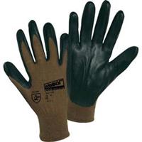 Handschuhe, VE 12 Paar braun / schwarz, ECO NITRIL FOAM Größe 8 (M)