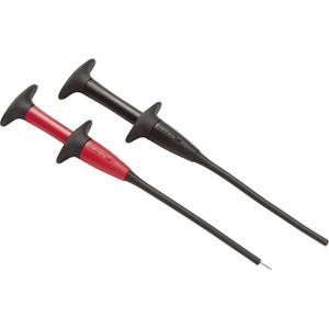 AC288 Sicherheits-Prüfspitzen-Set Steckanschluss 4mm CAT III 1000 V, CAT IV 600V Schwarz, Rot