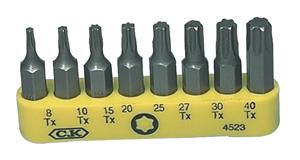 C.K Tools C.K. Torx Bitset (8 delig)