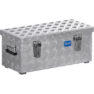 Alutec München R37Aluminium Riffelblech Werkzeug Transportkiste 62,2 x 27,5 x 27 cm - R37 - 37 Liter