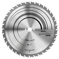 Cirkelzaagblad Standard for Wood Speed, 400 x 30 x 3,5 mm, 36 Bosch 2608640684 Diameter:400 x 30 mm Dikte:3.5 mm