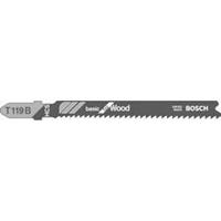 Bosch Stichsägeblatt T 119 B Basic for Wood, 5er-Pack (PACK à 5 STÜCK)