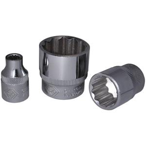 C.K. T4690M 22 Buiten zeskant Dopsleutelinzetstuk 22 mm 1/2" (12.5 mm)
