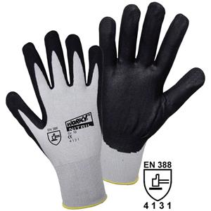 Handschuhe NONE STICKY FOAM grau / schwarz, VE 12 Paar Größe 9 (L)