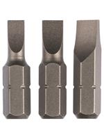 Bosch Schlitz-Bit 4.5 mm, 5.5 mm, 6.5mm C 6.3 3St.